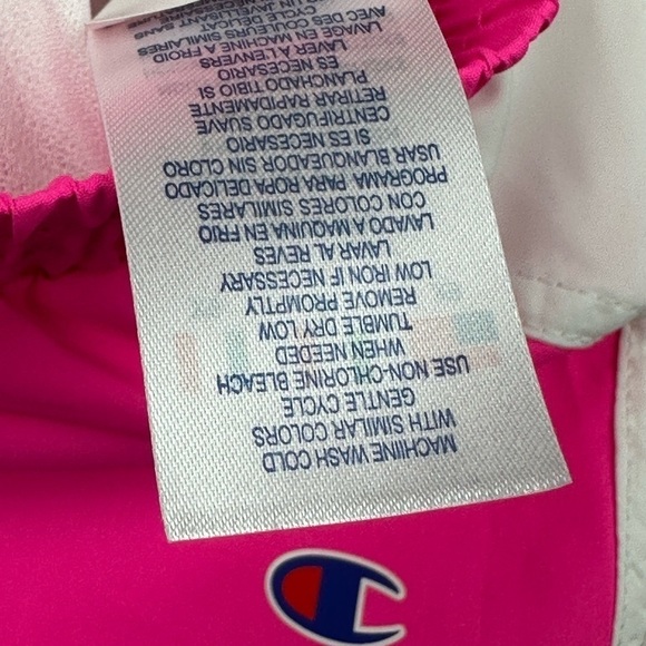 Neon Pink Champion Shorts Size 6X - Picture 4 of 6